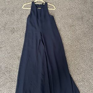 COS Navy Maxi Dress